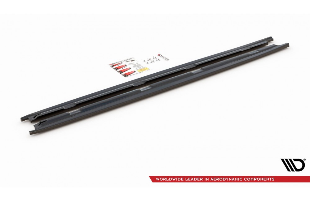 Side Skirts Diffusers Skoda Octavia Mk3 Facelift