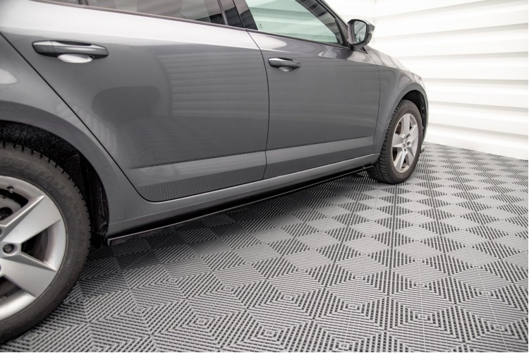 Side Skirts Diffusers Skoda Octavia Mk3 Facelift