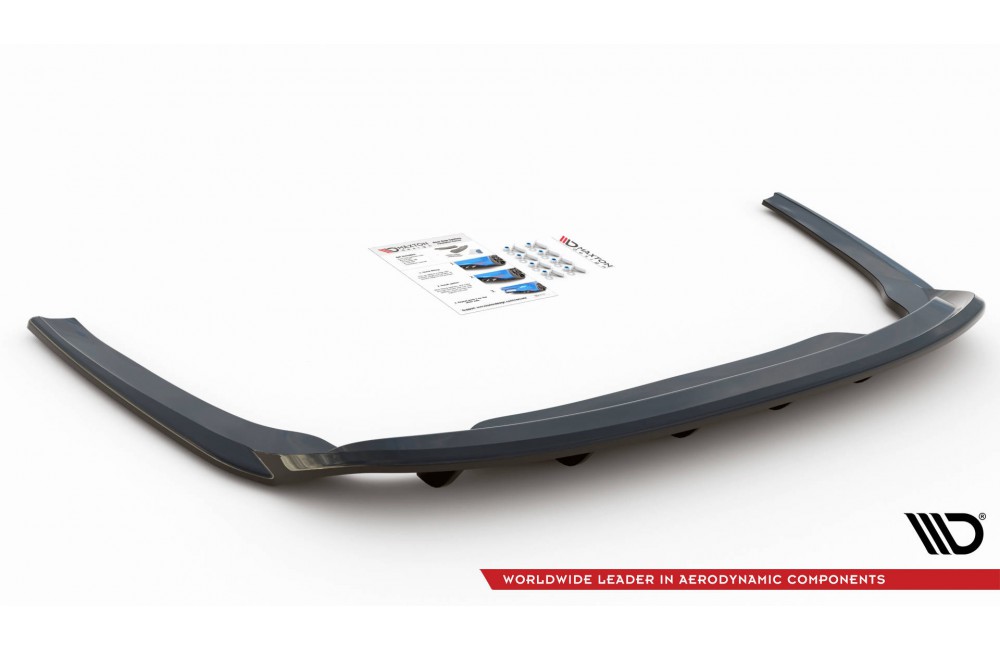 Rear Splitter (with vertical bars) Skoda Octavia Mk4