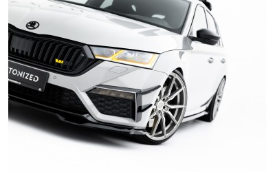Front Bumper Wings (Canards) Skoda Octavia RS Mk4