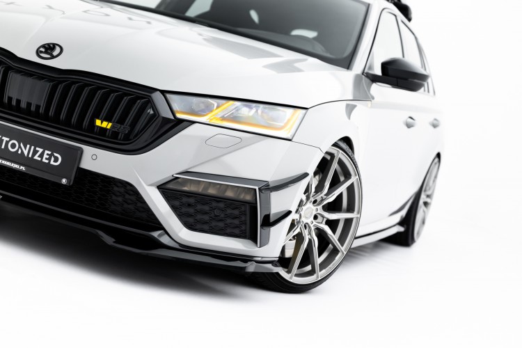 Πτέρυγες μπροστινού προφυλακτήρα (Canards) Skoda Octavia RS Mk4