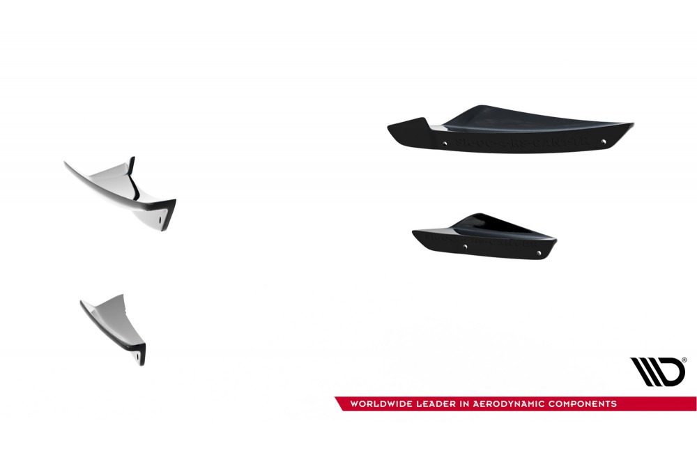 Front Bumper Wings (Canards) Skoda Octavia RS Mk4 Front Bumper Wings (Canards) Skoda Octavia RS Mk4