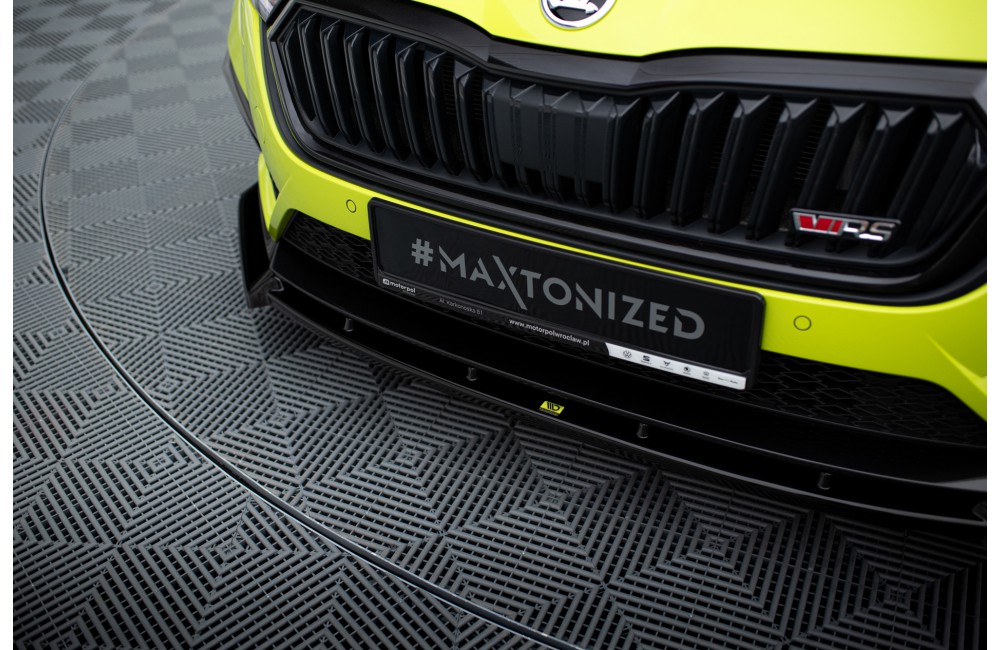 Front Splitter V.1 Skoda Octavia RS Mk4