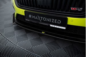 Front Splitter V.2 + Flaps Skoda Octavia RS Mk4