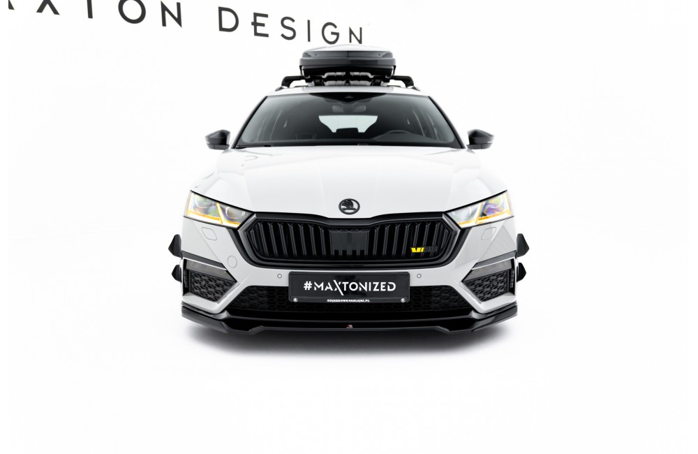 Front Splitter V.4 Skoda Octavia RS Mk4
