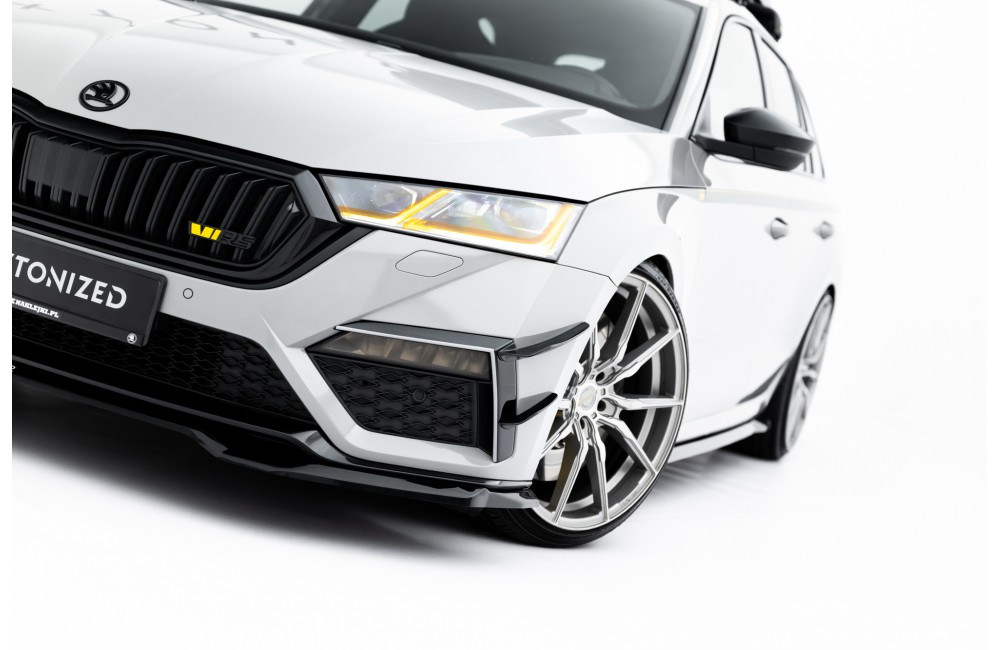 Front Splitter V.4 Skoda Octavia RS Mk4