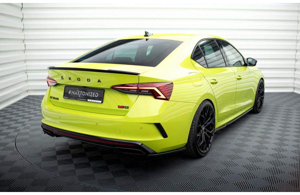 Rear Side Splitters V.1 Skoda Octavia RS Mk4
