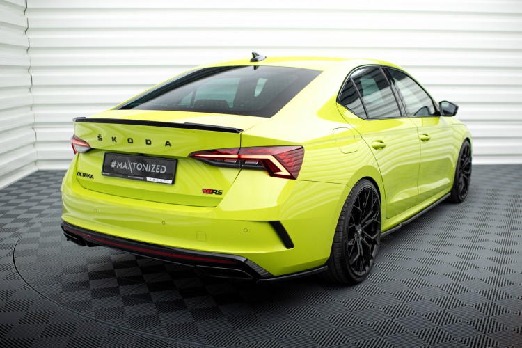 Πίσω πλαϊνά σπόιλερ V.1 Skoda Octavia RS Liftback / Combi Mk4 Facelift