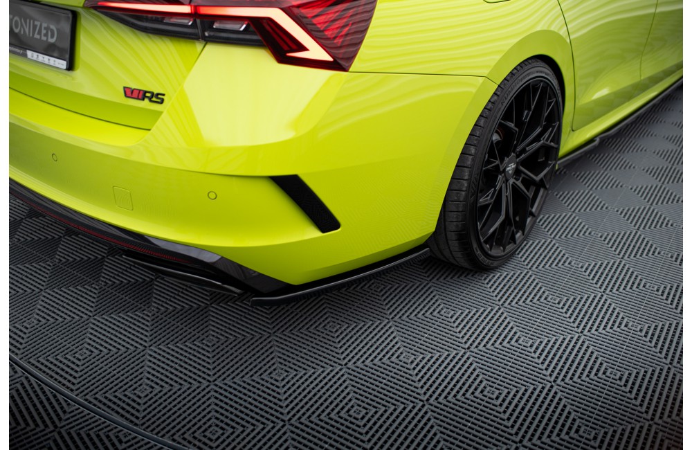 Rear Side Splitters V.1 Skoda Octavia RS Mk4