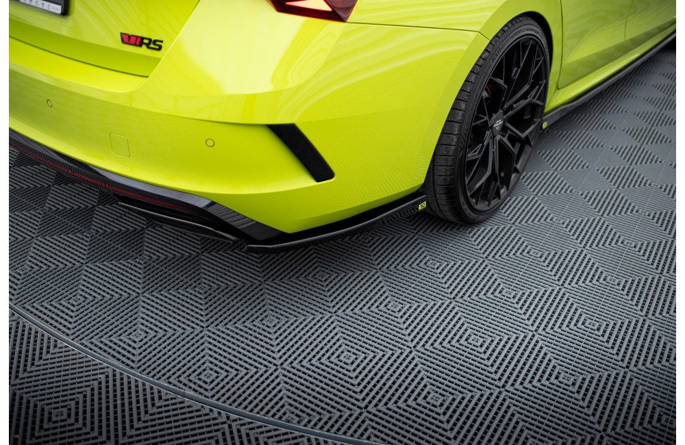 Rear Side Splitters V.2 Skoda Octavia RS Mk4