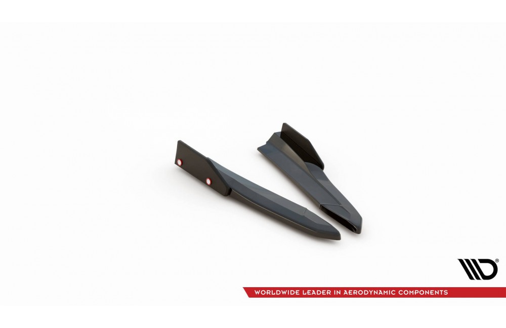 Rear Side Splitters V.2 + Flaps Skoda Octavia RS Mk4