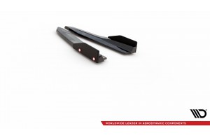 Rear Side Splitters V.2 + Flaps Skoda Octavia RS Mk4