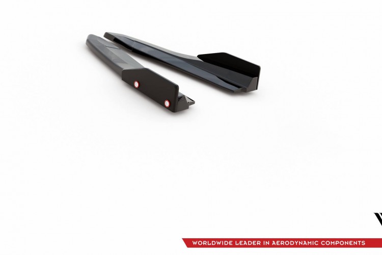 Πίσω Πλευρικοί Splitters V.2 + Flaps Skoda Octavia RS Combi / Liftback Mk4 / Mk4 Facelift