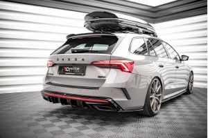 Rear Side Splitters V.3 Skoda Octavia RS Mk4