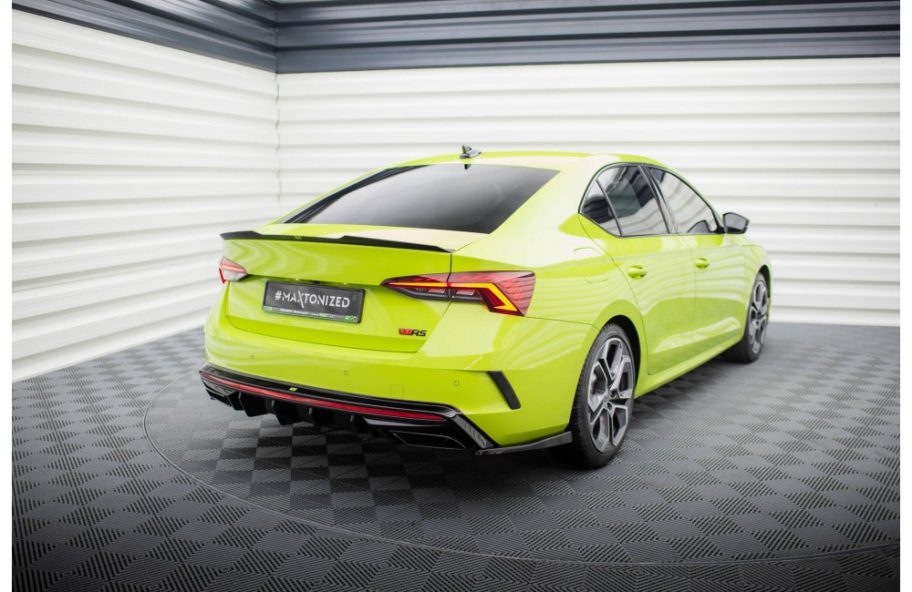 Rear Side Splitters V.4 Skoda Octavia RS Mk4