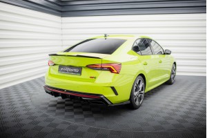 Rear Side Splitters V.4 Skoda Octavia RS Mk4