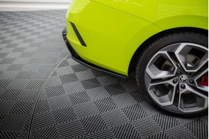 Rear Side Splitters V.4 Skoda Octavia RS Mk4