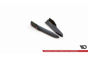 Rear Side Splitters V.4 + Flaps Skoda Octavia RS Combi / Liftback Mk4 / Mk4 Facelift