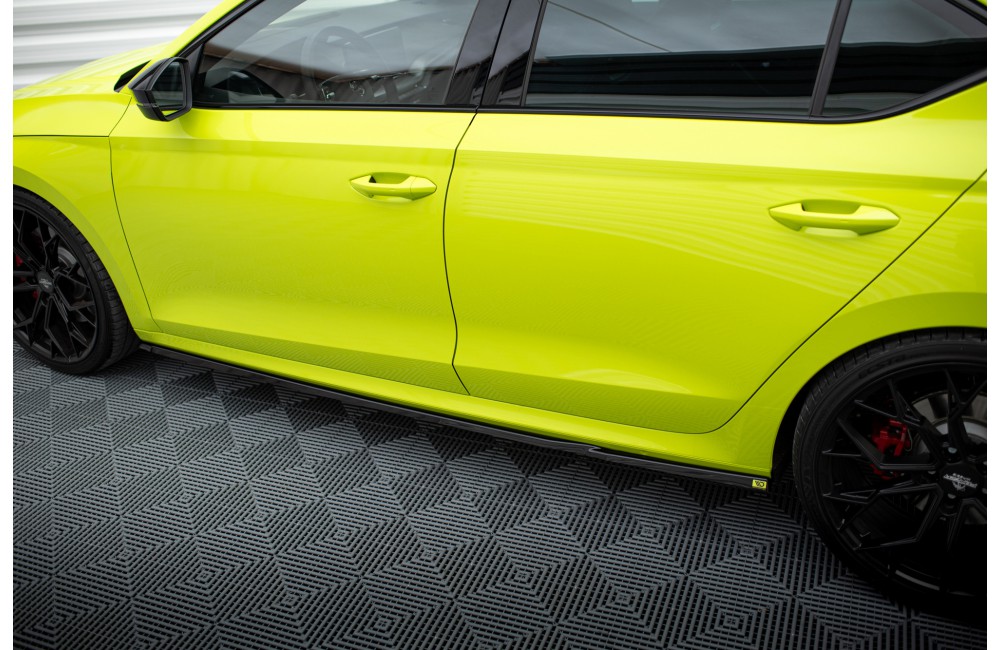 Side Skirts Diffusers V.1 Skoda Octavia RS Liftback / Combi Mk4 Facelift Side Skirts Diffusers V.1 Skoda Octavia RS Liftback / Combi Mk4 Facelift