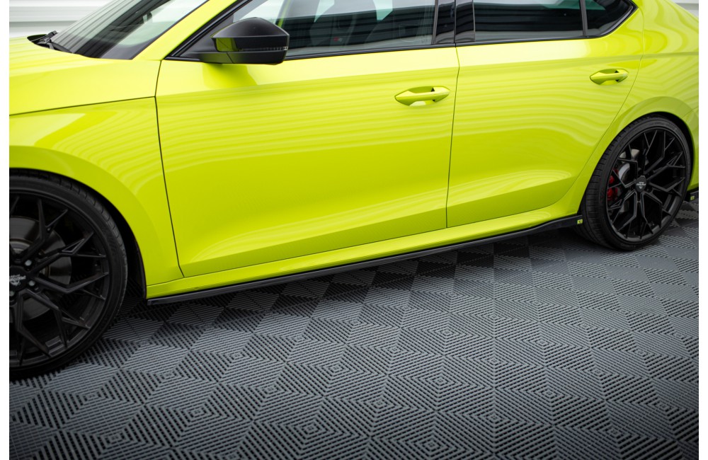 Side Skirts Diffusers V.2 Skoda Octavia RS Liftback / Combi Mk4 Facelift Side Skirts Diffusers V.2 Skoda Octavia RS Liftback / Combi Mk4 Facelift