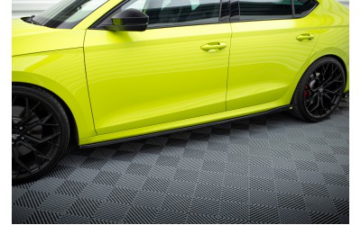 Side Skirts Diffusers V.2 Skoda Octavia RS Liftback / Combi Mk4 Facelift