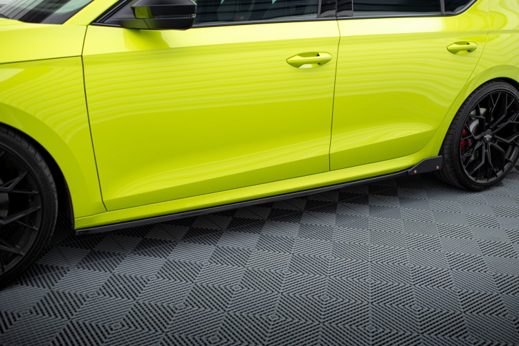Πλαϊνά μαρσπιέ Diffusers V.2 + Flaps Skoda Octavia RS Liftback / Combi Mk4 Facelift