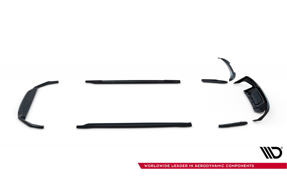 Set of Splitters V.1 Skoda Octavia RS Combi Mk4