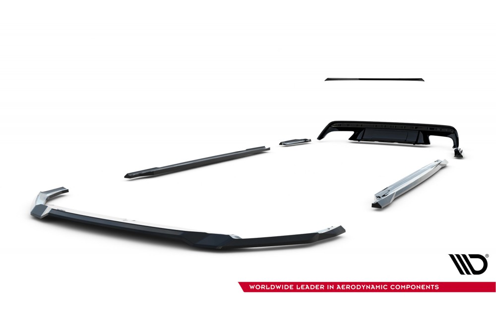 Set of Splitters V.1 Skoda Octavia RS Combi Mk4