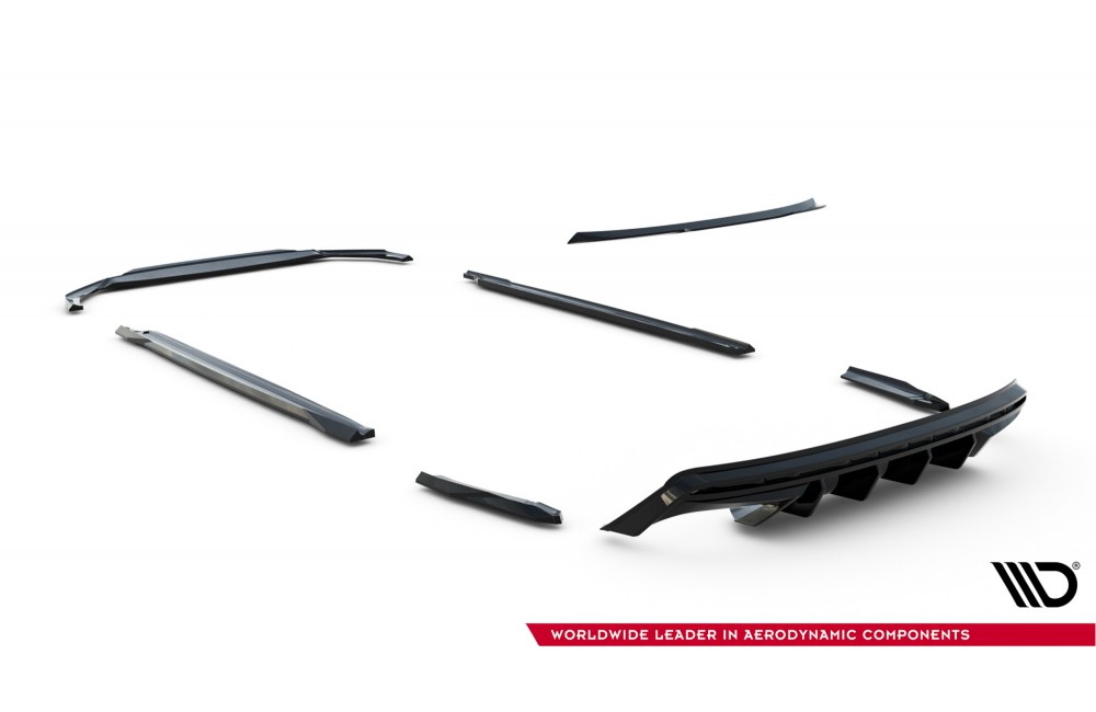 Set of Splitters V.1 Skoda Octavia RS Combi Mk4