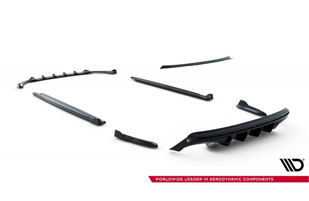 Set of Splitters V.2 Skoda Octavia RS Combi Mk4