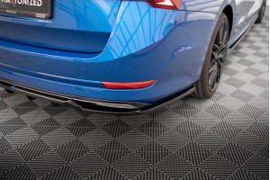 Rear Splitter (with vertical bars) Skoda Octavia Sportline Mk4