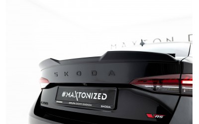Spoiler Cap 3D Skoda Octavia RS / Sportline / Standard Liftback MK4 / Mk4 Facelift