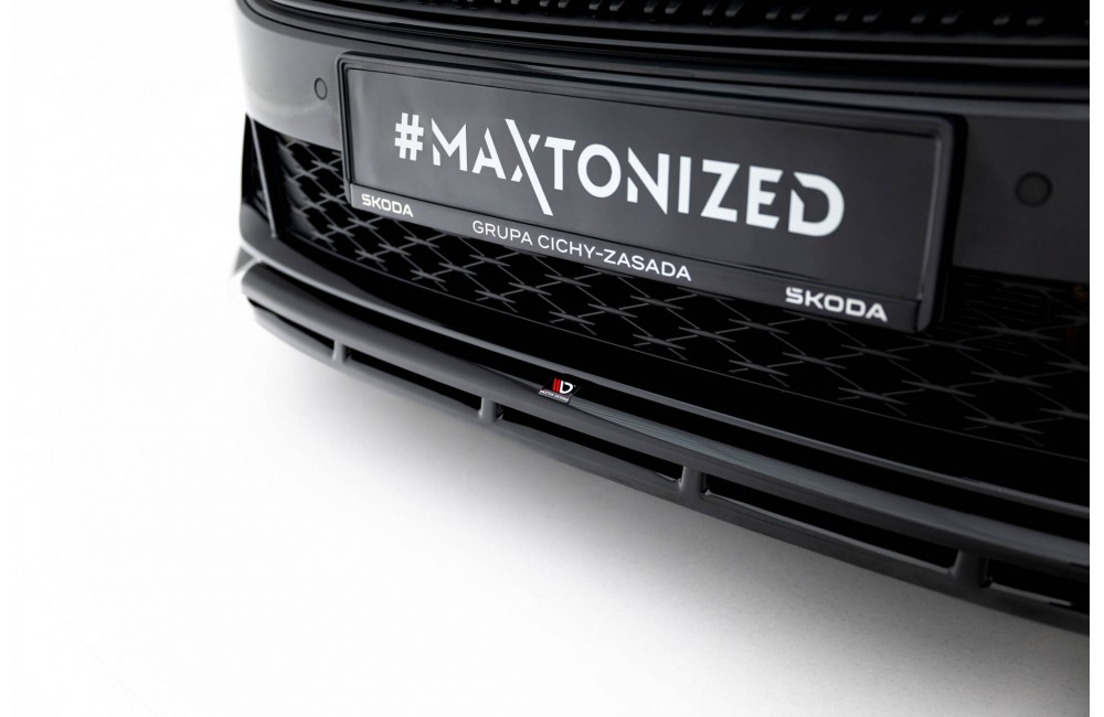 Front Splitter V.1 Skoda Octavia RS Liftback / Combi Mk4 Facelift