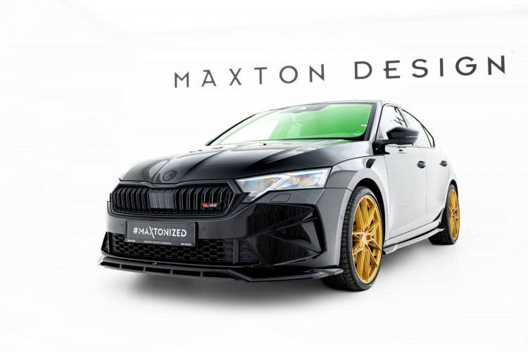 Πρόσθιο Splitter V.1 Skoda Octavia RS Liftback / Combi Mk4 Facelift