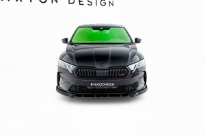 Front Splitter V.2 Skoda Octavia RS Liftback / Combi Mk4 Facelift