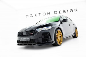 Front Splitter V.2 Skoda Octavia RS Liftback / Combi Mk4 Facelift