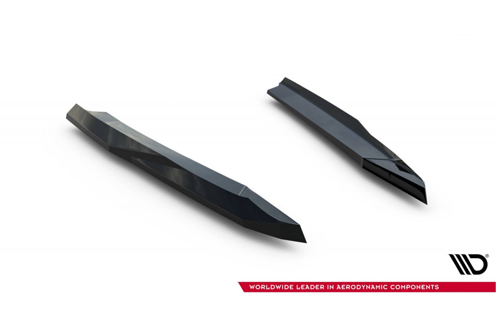 Rear Side Splitters V.5 Skoda Octavia RS Liftback / Combi Mk4 / Mk4 Facelift