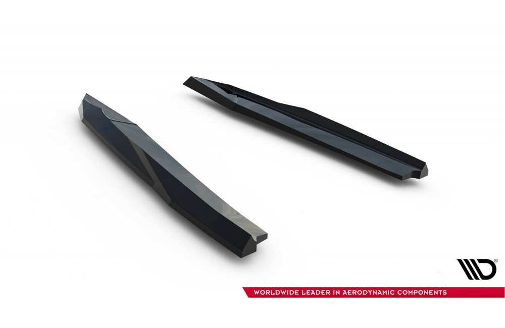 Rear Side Splitters V.5 Skoda Octavia RS Liftback / Combi Mk4 / Mk4 Facelift