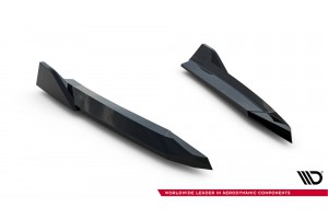 Rear Side Splitters V.6 Skoda Octavia RS Liftback / Combi Mk4 / Mk4 Facelift