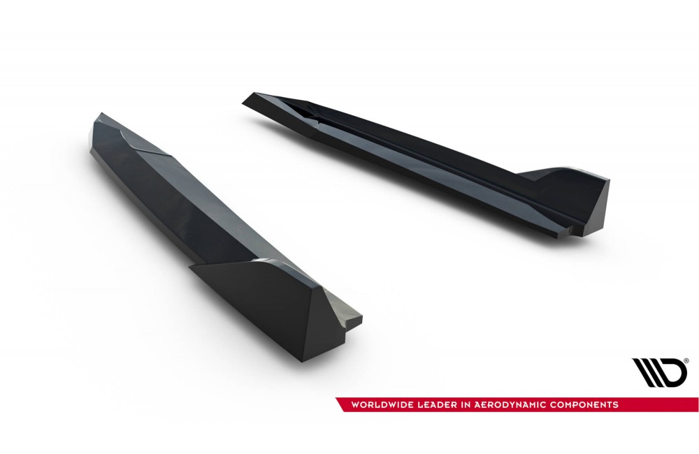 Rear Side Splitters V.6 Skoda Octavia RS Liftback / Combi Mk4 / Mk4 Facelift