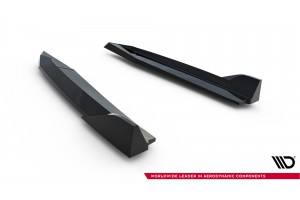 Rear Side Splitters V.6 Skoda Octavia RS Liftback / Combi Mk4 / Mk4 Facelift