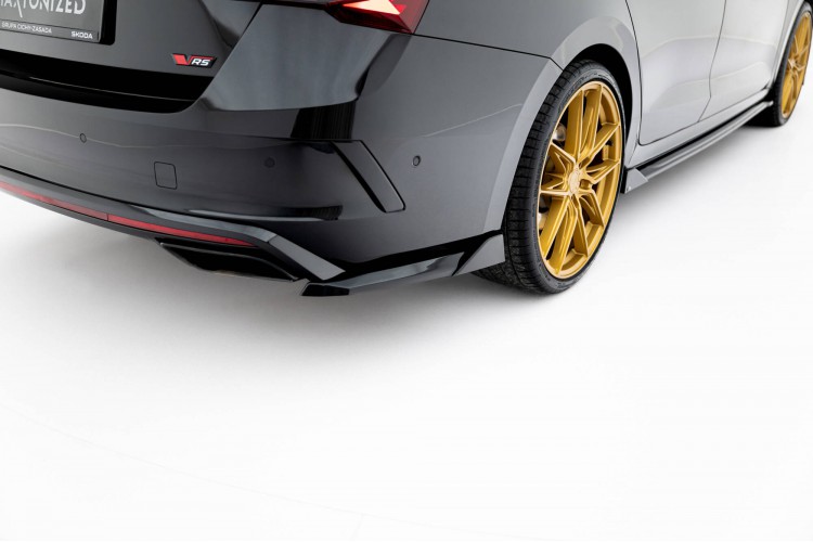Πίσω Πλαϊνά Splitters V.6 Skoda Octavia RS Liftback / Combi Mk4 / Mk4 Facelift