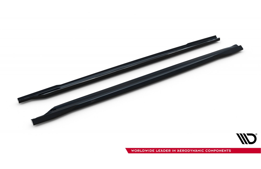 Side Skirts Diffusers Skoda Octavia Sportline Liftback / Combi Mk4 Facelift