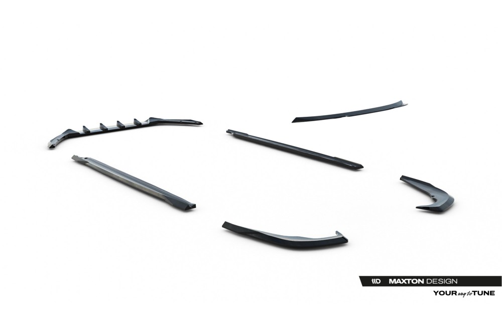 Set of Splitters Skoda Octavia Combi Mk4 Facelift