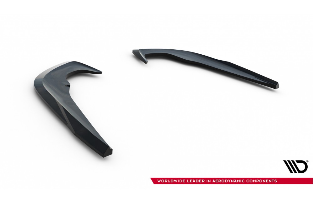 Rear Side Splitters Skoda Octavia Sportline Liftback / Combi Mk4 Facelift
