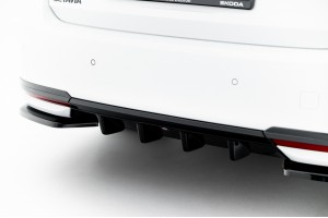 Set of Splitters Skoda Octavia Sportline Liftback / Combi Mk4 Facelift