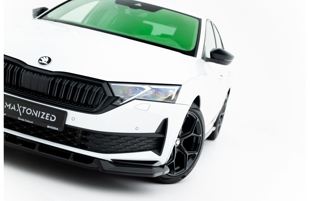 Set of Splitters Skoda Octavia Sportline Liftback / Combi Mk4 Facelift