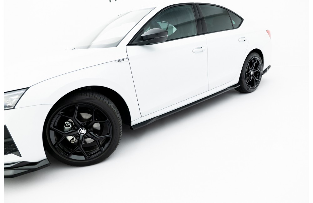 Set of Splitters Skoda Octavia Sportline Liftback / Combi Mk4 Facelift