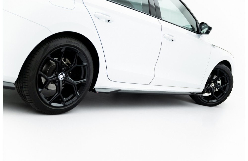 Set of Splitters Skoda Octavia Sportline Liftback / Combi Mk4 Facelift