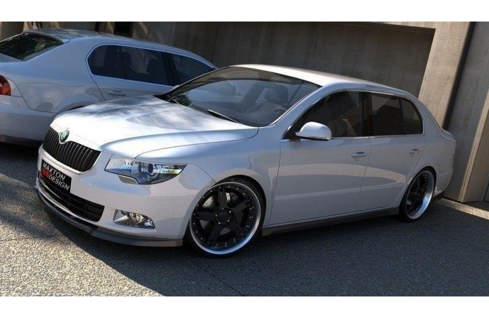 Front Splitter Skoda Superb Mk2